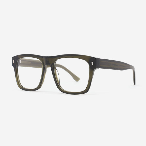 Square Designer Acetate Men's Optical Frames 22A3009