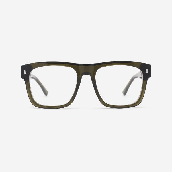 Square Designer Acetate Men's Optical Frames 22A3009