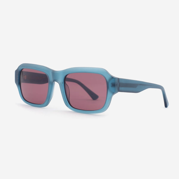 Vintage Rectangle Acetate Male Sunglasses 22A8083