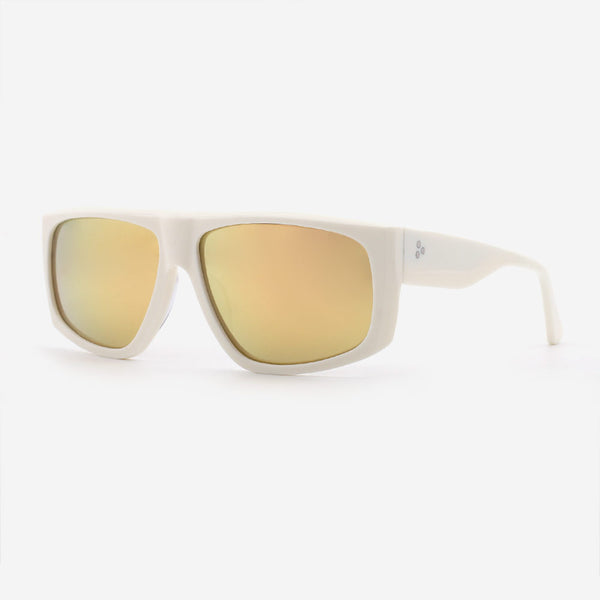 Retro Square Fashion Sports Acetate Men's Sunglasses 23A8040