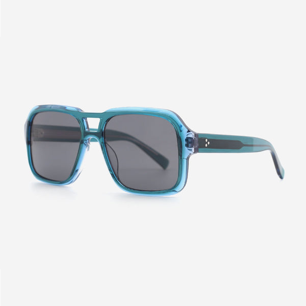 Stylish Aviator Acetate Female Sunglasses 24A8007