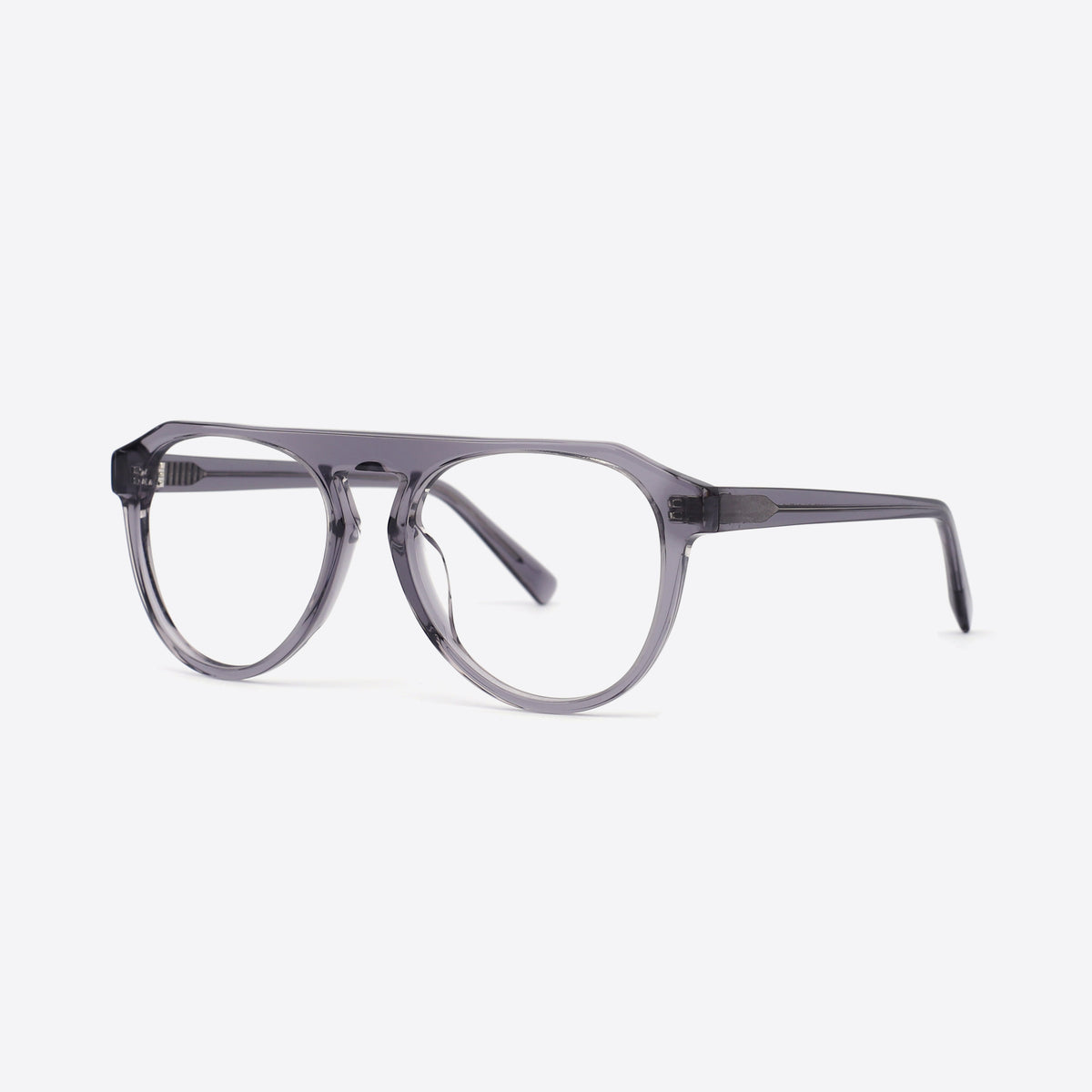 Classic Aviator Acetate Unisex Blue Light Eyeglasses 21A3087