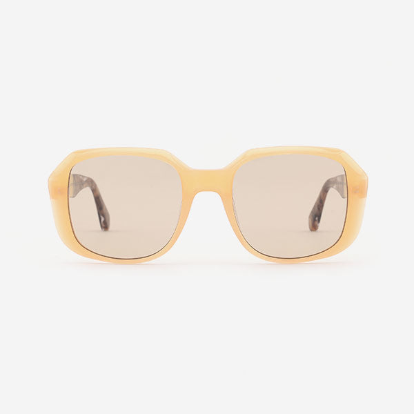 Square bevel Acetate Women's Sunglasses 21A8091