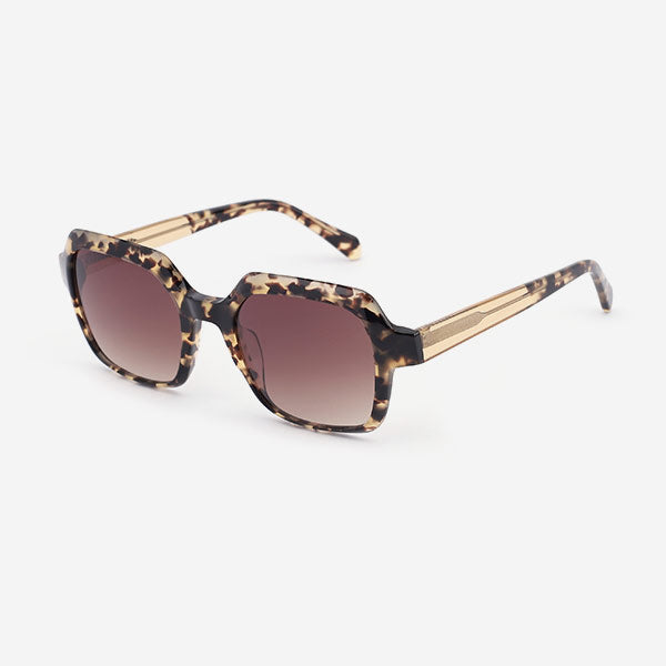 Oversized Square Acetate Women's Sunglasses 21A8093