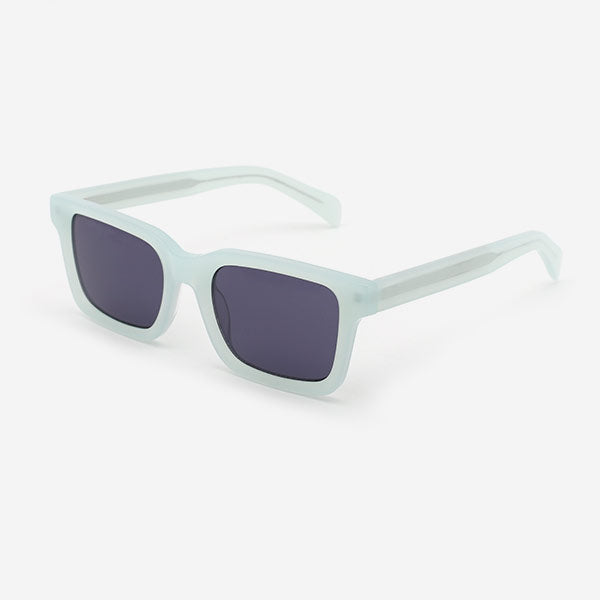 Rectangular Acetate  Men's Sunglasses 21A8116