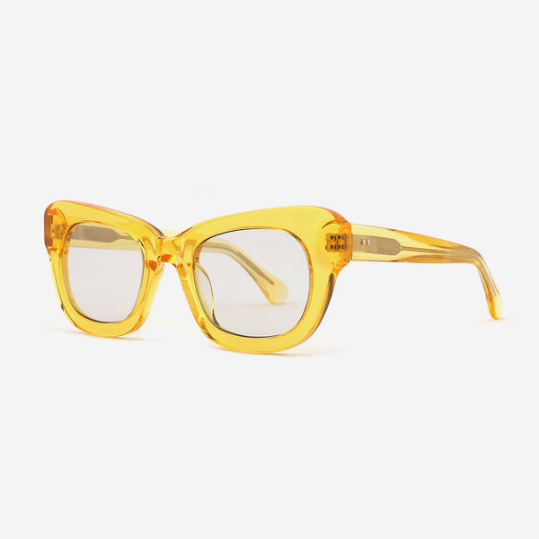 Square Cat Eye Acetate Female Sunglasses 22A8018
