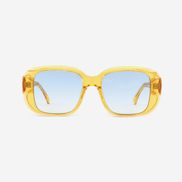 Retro Square acetate female sunglasses 22A8052