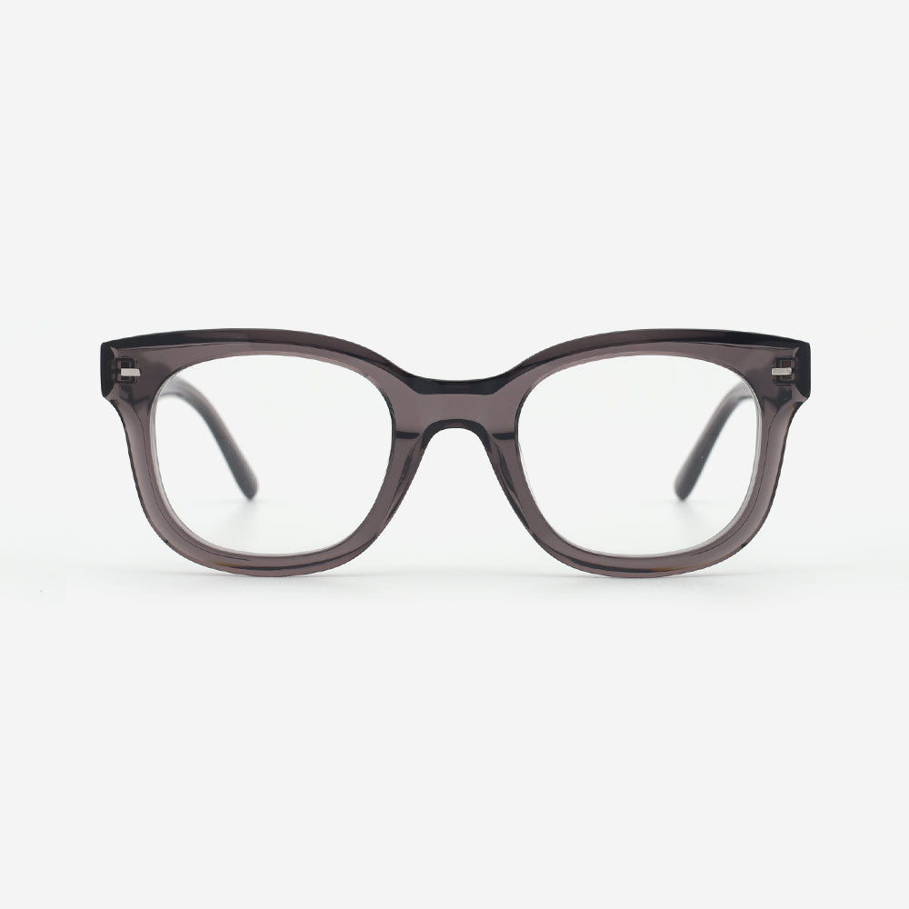 Bevelling Round Square Acetate  Men's Optical Frames 22A3171
