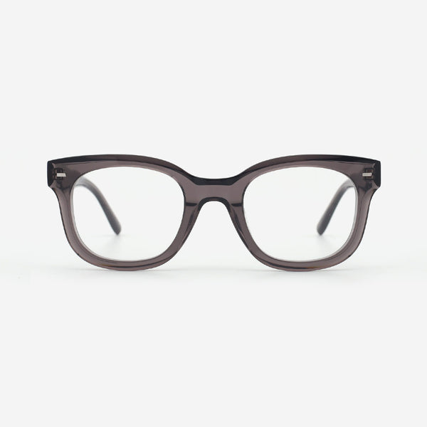 Bevelling Round Square Acetate  Men's Optical Frames 22A3171