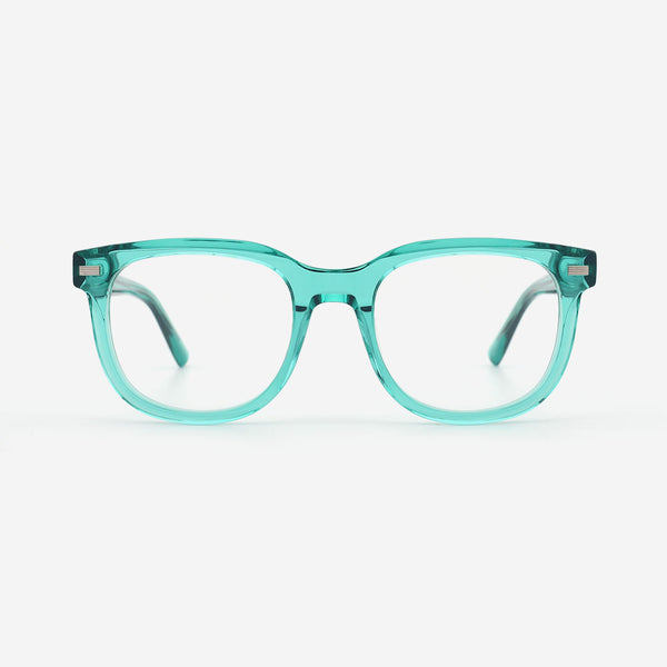 Bevelling Full-rim Square Acetate  Men's Optical Frames 22A3174