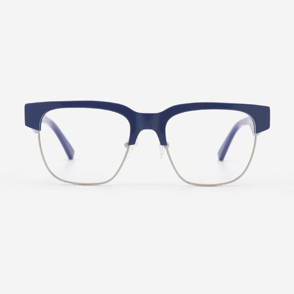 Classical Square Acetate And Metal Combined Men‘s Optical Frames 23A3073