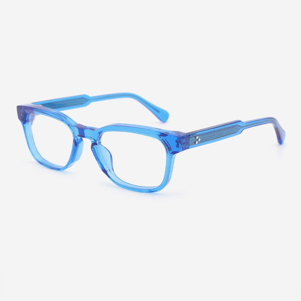 Rectangular thick and powerful Acetate Unisex Optical Frames 23A3096