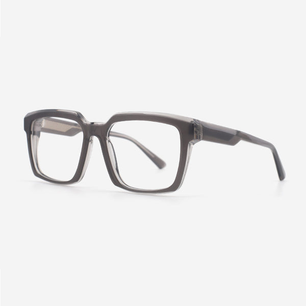 Square Layer Acetate Unisex Optical Frames 23A3201