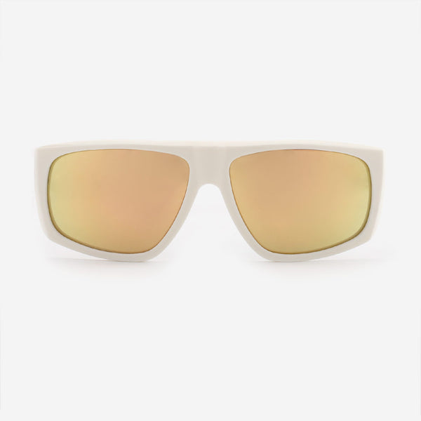 Retro Square Fashion Sports Acetate Men's Sunglasses 23A8040