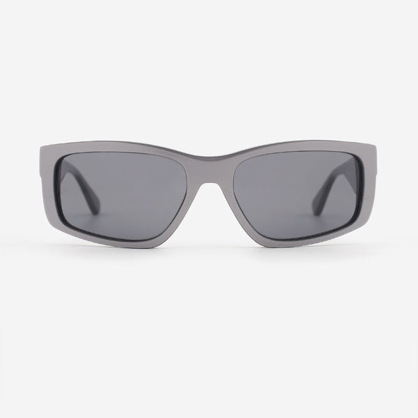 Rectangular Fashion Sports Acetate Men's Sunglasses 23A8041