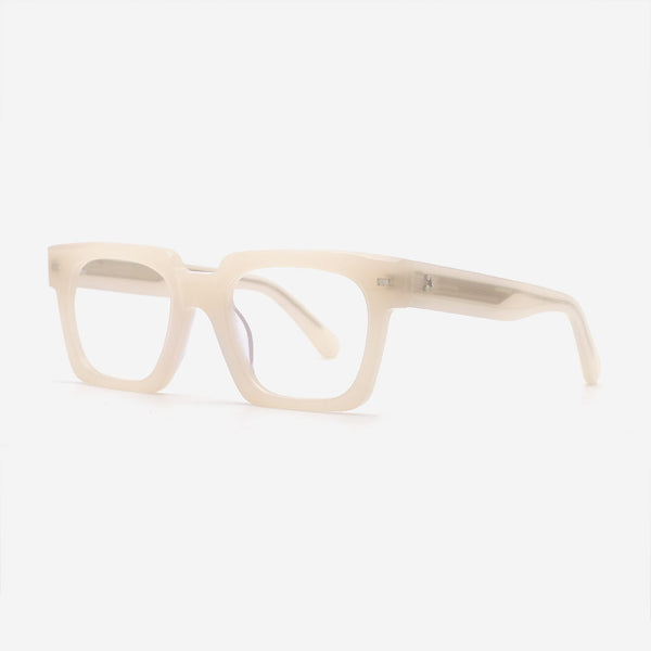 Square Acetate Unisex Clip-On Sunglasses 23A8069