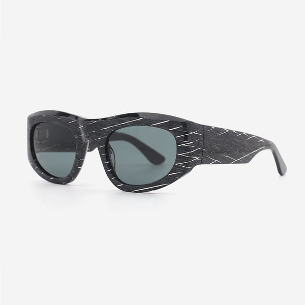 Square Fashion Acetate Women's Sunglasses 23A8073