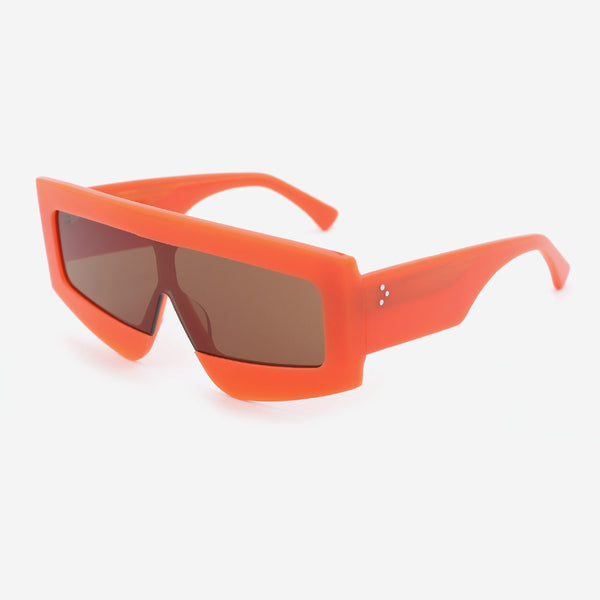 Flat Top Square Acetate Women's sunglasses 23A8078