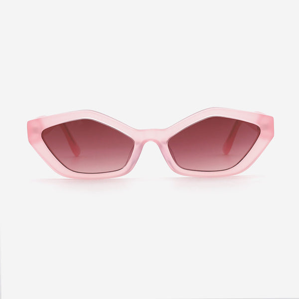 Elegant Cat Eye Acetate Women's Sunglasses 23A8091