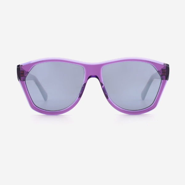 Irregularly Square Acetate Women's Sunglasses 23A8134