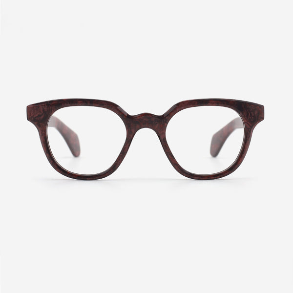 Elegant Round Acetate Female Optical Frames 24A3068