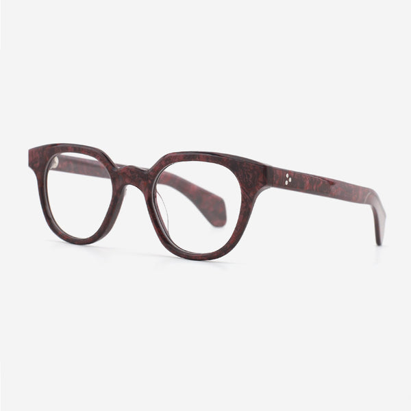 Elegant Round Acetate Female Optical Frames 24A3068