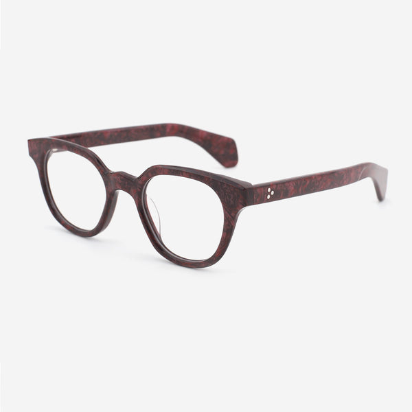 Elegant Round Acetate Female Optical Frames 24A3068