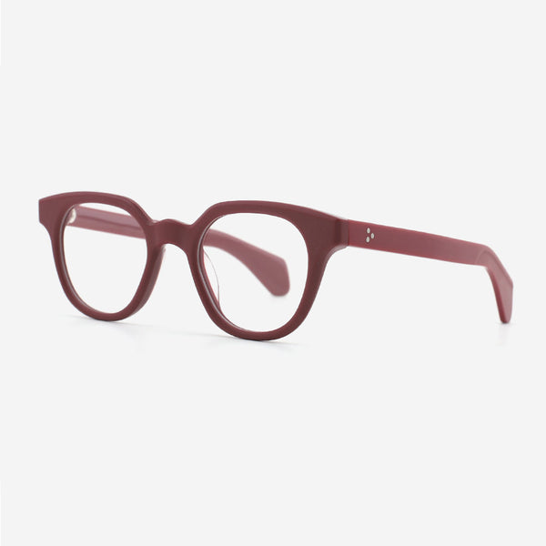 Elegant Round Acetate Female Optical Frames 24A3068