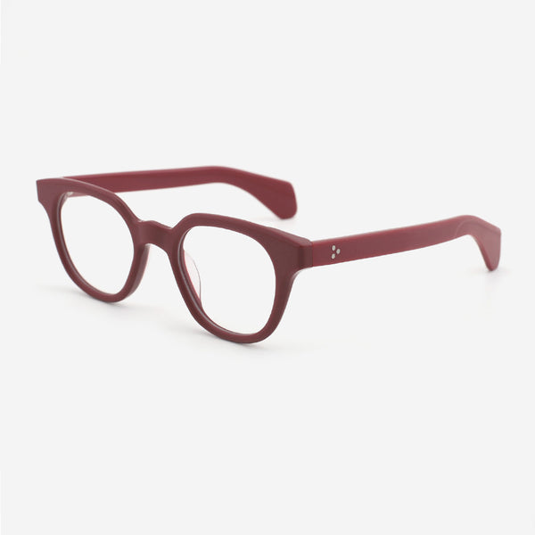 Elegant Round Acetate Female Optical Frames 24A3068