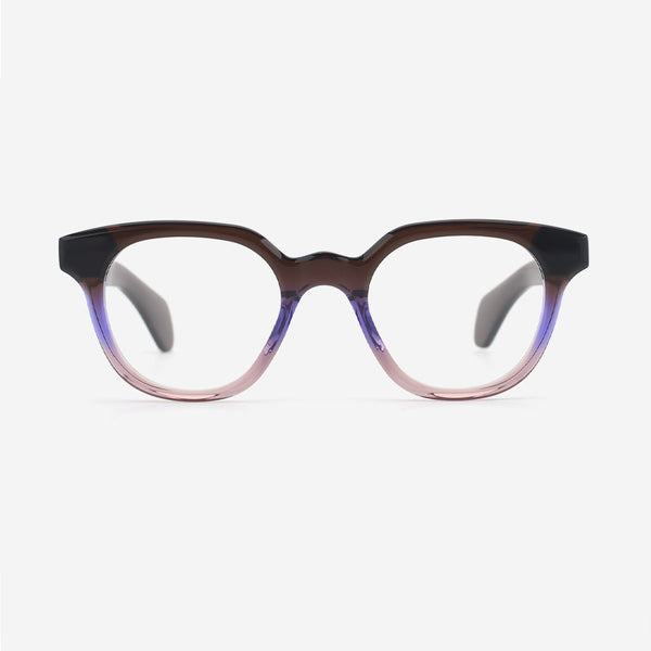 Elegant Round Acetate Female Optical Frames 24A3068