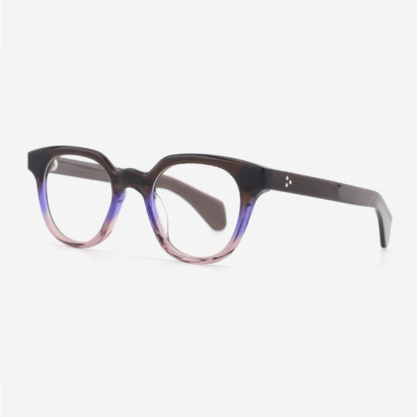 Elegant Round Acetate Female Optical Frames 24A3068