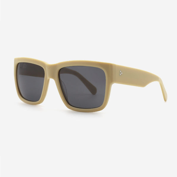 Vintage Square Acetate Unisex Sunglasses 24A8111