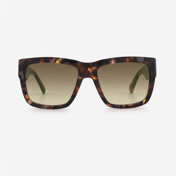 Vintage Square Acetate Unisex Sunglasses 24A8111