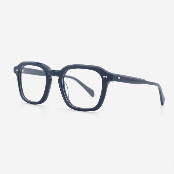 Classic Square Acetate Men's Optical Frames 24A3046