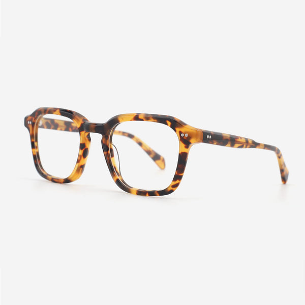 Classic Square Acetate Men's Optical Frames 24A3046