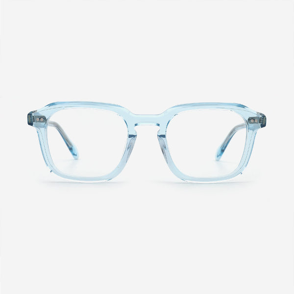 Classic Square Acetate Men's Optical Frames 24A3046