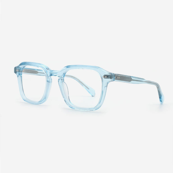 Classic Square Acetate Men's Optical Frames 24A3046