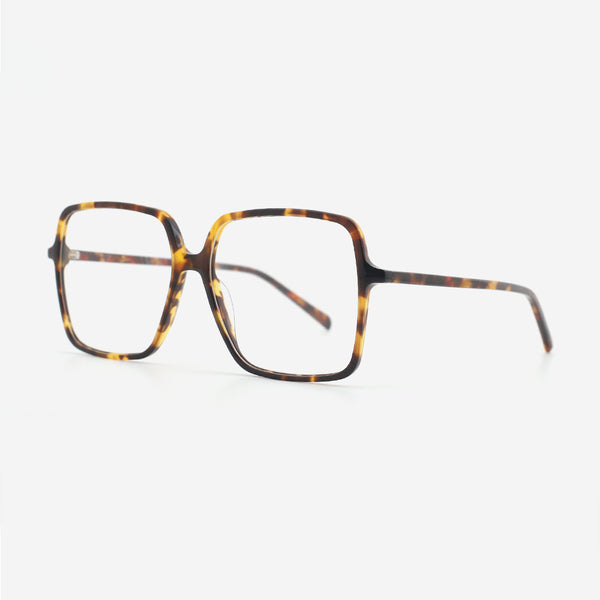 Rectangle Full-rim Acetate Female Optical Frames 24A3053