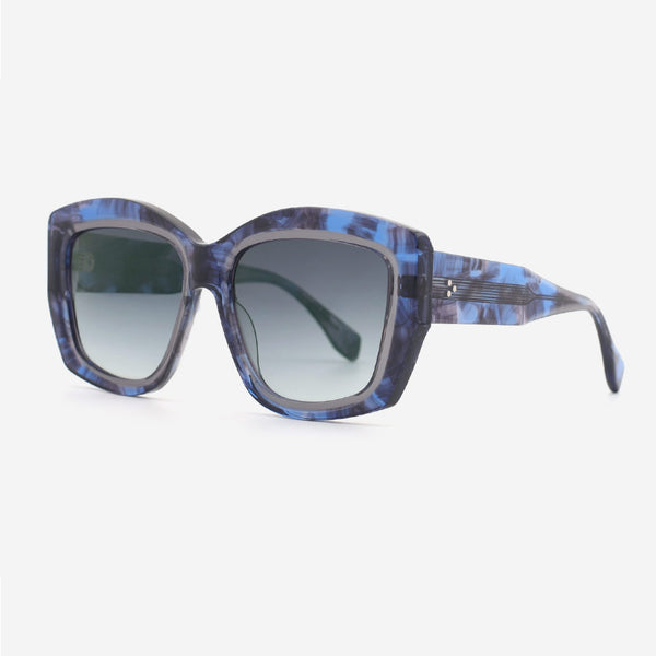 Butterfly Laminated Acetate Women's Sunglasses 24A3061A