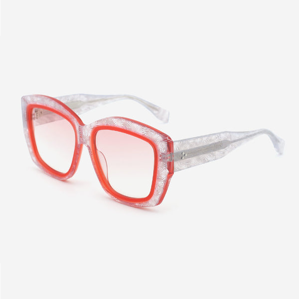 Butterfly Laminated Acetate Women's Sunglasses 24A3061A