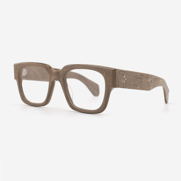 Square Thick Acetate Unisex Optical Frames 24A3066