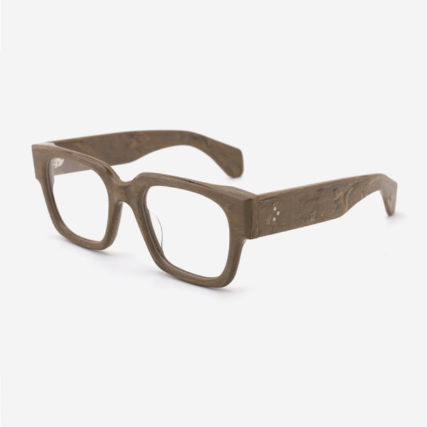 Square Thick Acetate Unisex Optical Frames 24A3066