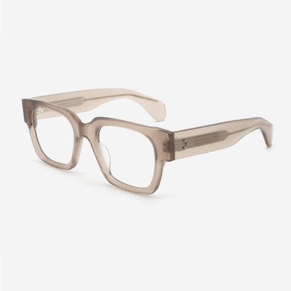 Square Thick Acetate Unisex Optical Frames 24A3066