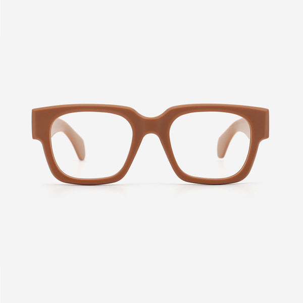 Square Thick Acetate Unisex Optical Frames 24A3066