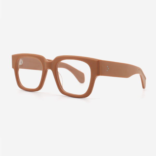 Square Thick Acetate Unisex Optical Frames 24A3066