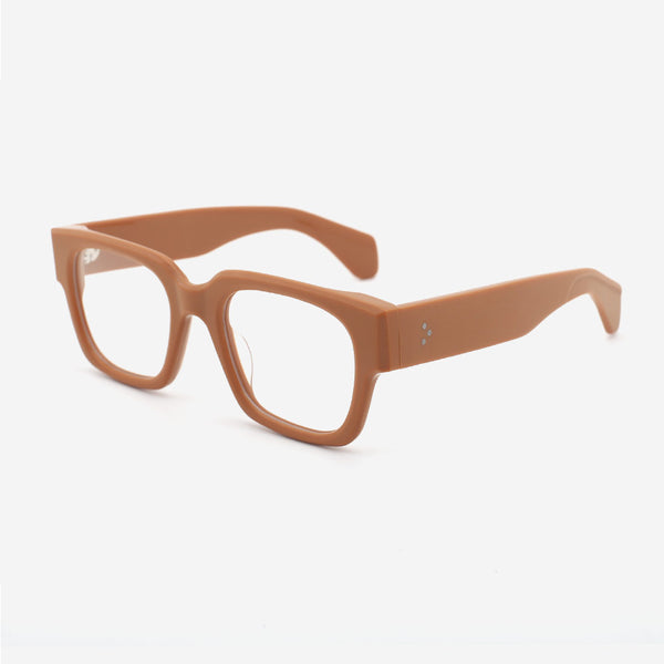 Square Thick Acetate Unisex Optical Frames 24A3066