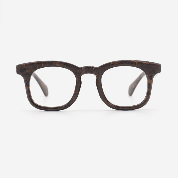 Round Thick Acetate Unisex Optical Frames 24A3069