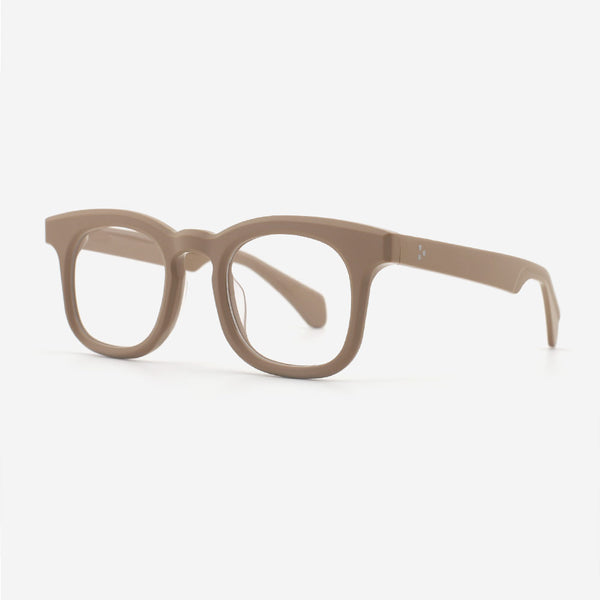 Round Thick Acetate Unisex Optical Frames 24A3069