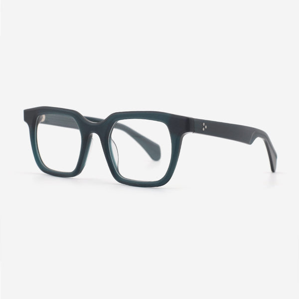 Classic Square Acetate Men's Optical Frames 24A3070