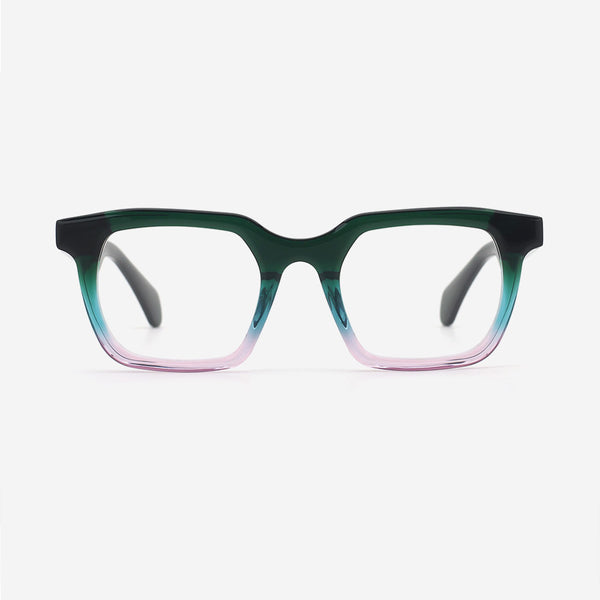 Classic Square Acetate Men's Optical Frames 24A3070